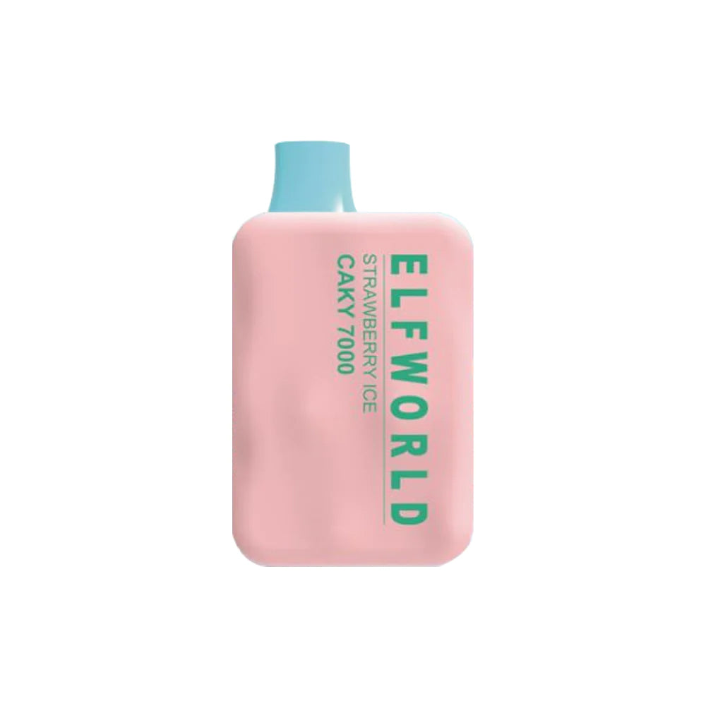 ELFWORLD CAKY 7000 RECHARGEABLE DISPOSABLE VAPE POD DEVICE chillzoneusa ELFWORLD CAKY 7000 RECHARGEABLE DISPOSABLE VAPE POD DEVICE chillzoneusa