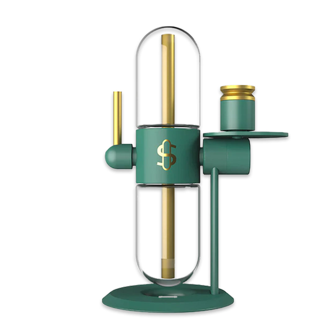 Stundenglass Gravity Infuser Hookah Bong green