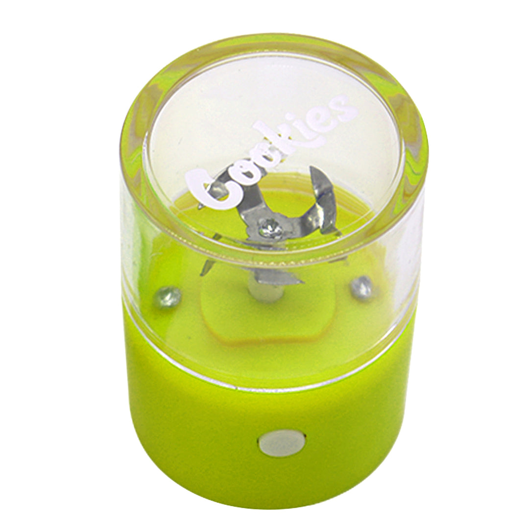 Cookies Electric Automatic Metal Herbs Grinder Yellow