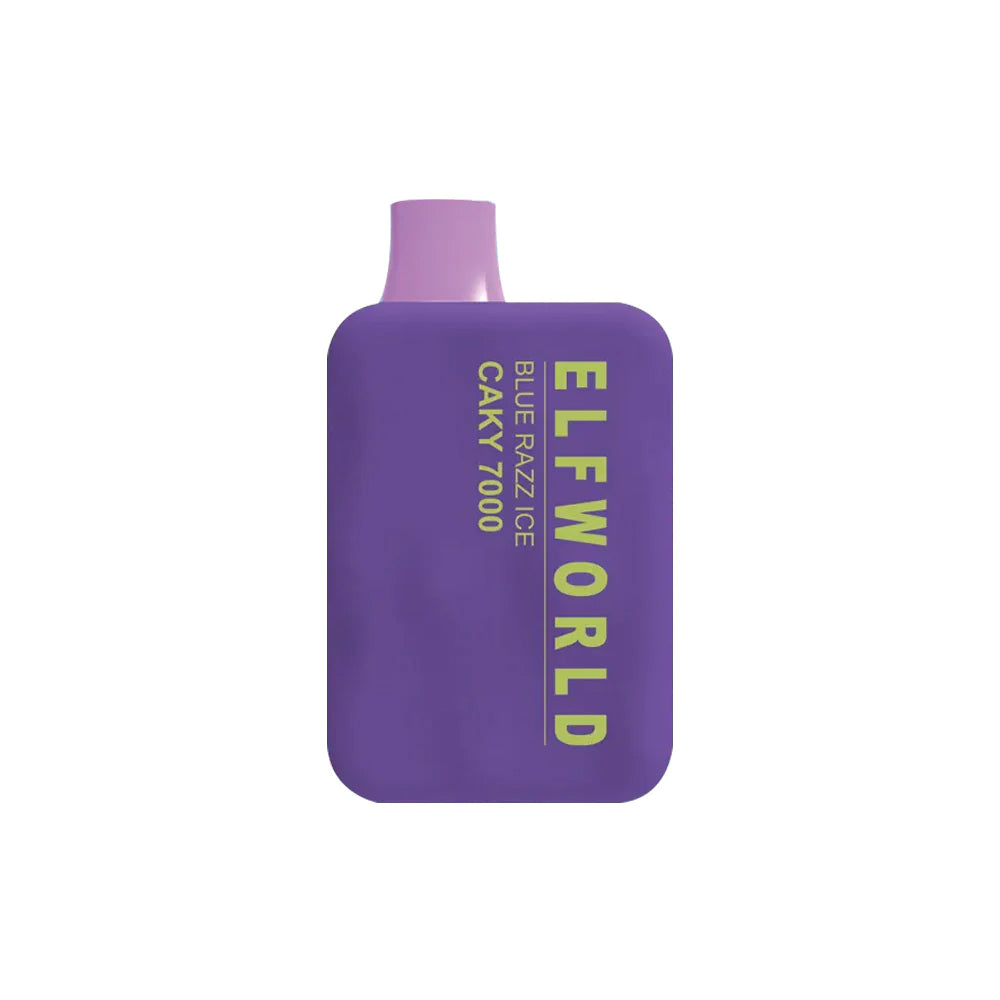 ELFWORLD CAKY 7000 RECHARGEABLE DISPOSABLE VAPE POD DEVICE chillzoneusa ELFWORLD CAKY 7000 RECHARGEABLE DISPOSABLE VAPE POD DEVICE chillzoneusa
