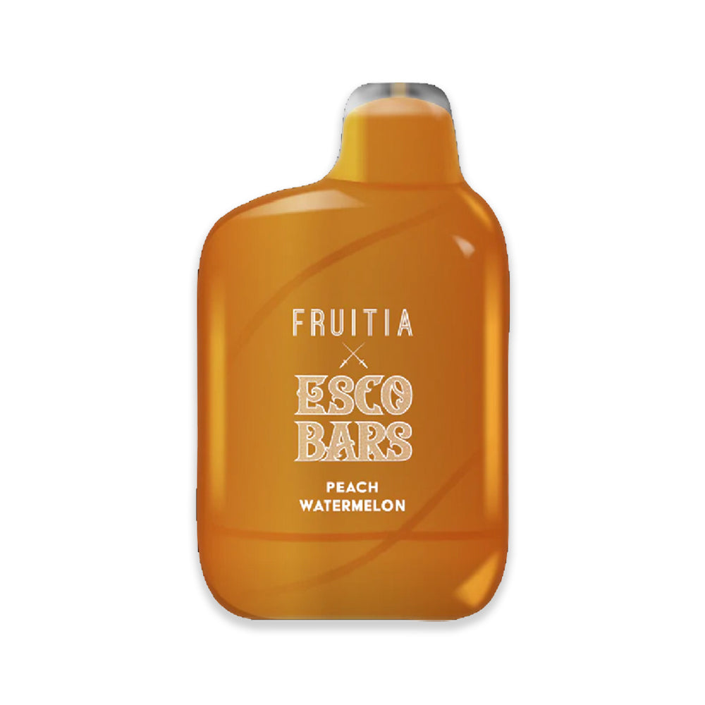 Fruitia X Esco Bars 6000 Rechargeable Disposable 50mg - PEACH WATERMELON