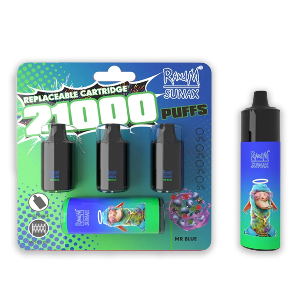 R&M Sunax 21000 Puffs Disposable Vape Pod