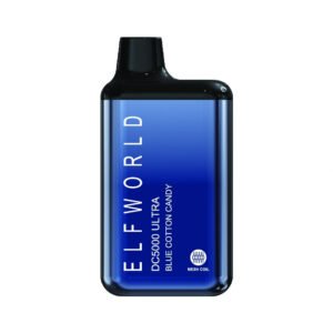 ELFWORLD DC5000 Ultra Disposable Vape Pod Device Rechargeable - BLUE COTTON CANDY