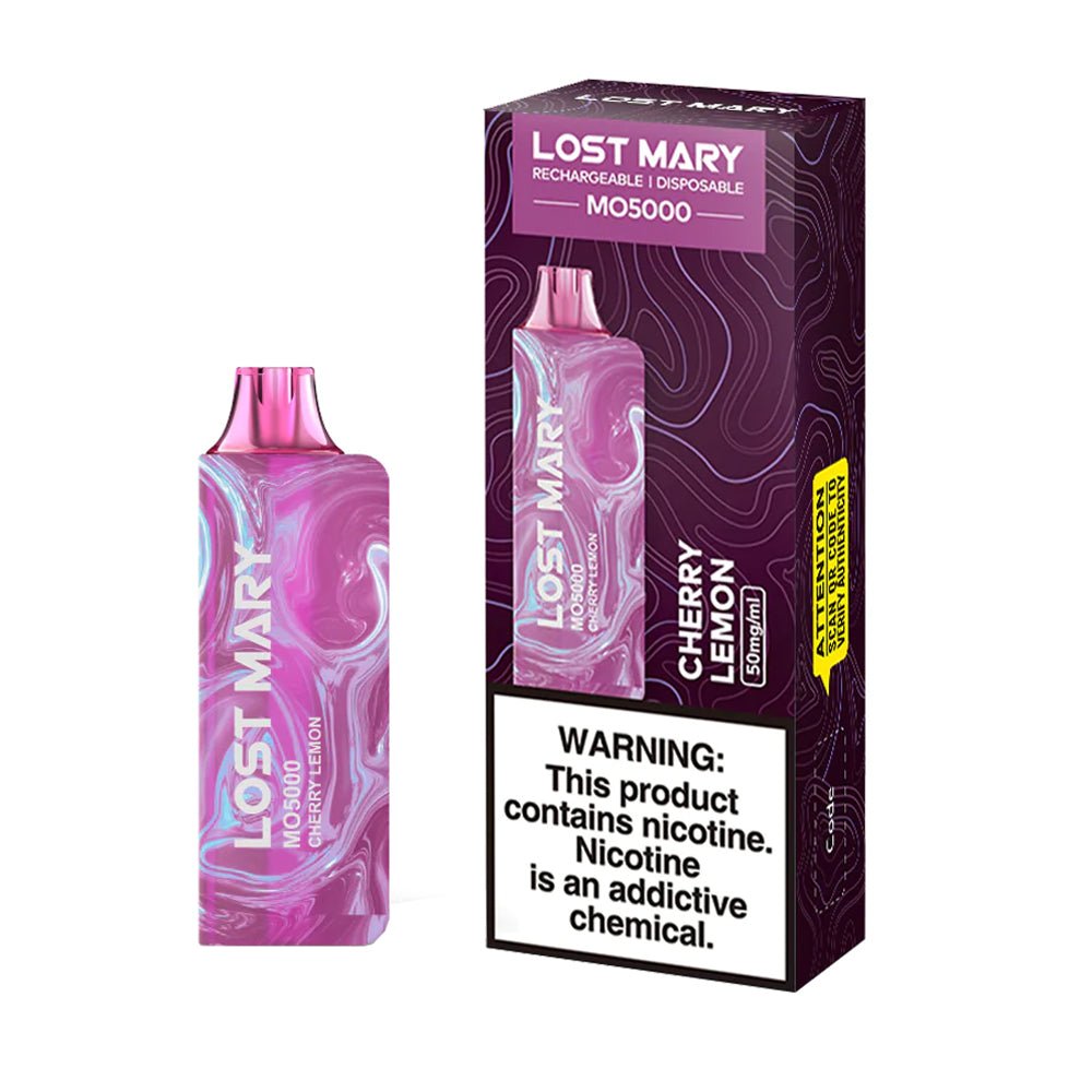 Lost Mary MO5000 Disposable Vapes - Cherry Lemon