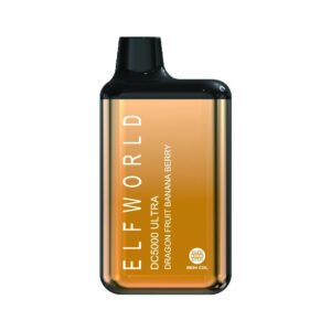 ELFWORLD DC5000 Ultra Disposable Vape Pod Device Rechargeable - DRAGON FRUIT BANANA BERRY
