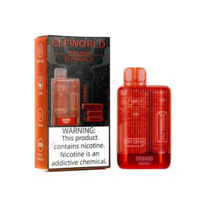 ELFWORLD DE6000 Disposable Vape Pod Device Rechargeable - ENERGY
