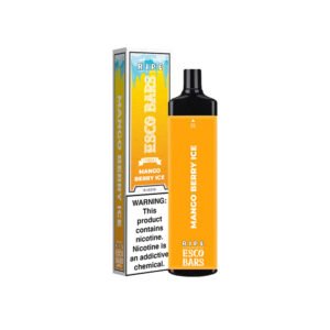 Esco Bar Mega RIPE 5000 Puff Disposable VAPE - MANGO BERRY ICE