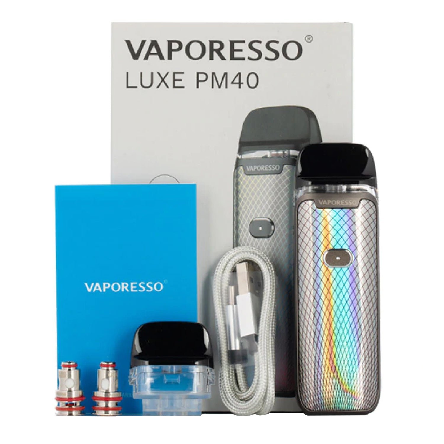Vaporesso LUXE PM40 Pod Mod Kit Silver - Image 7