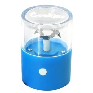 Cookies Electric Automatic Metal Herbs Grinder Blue