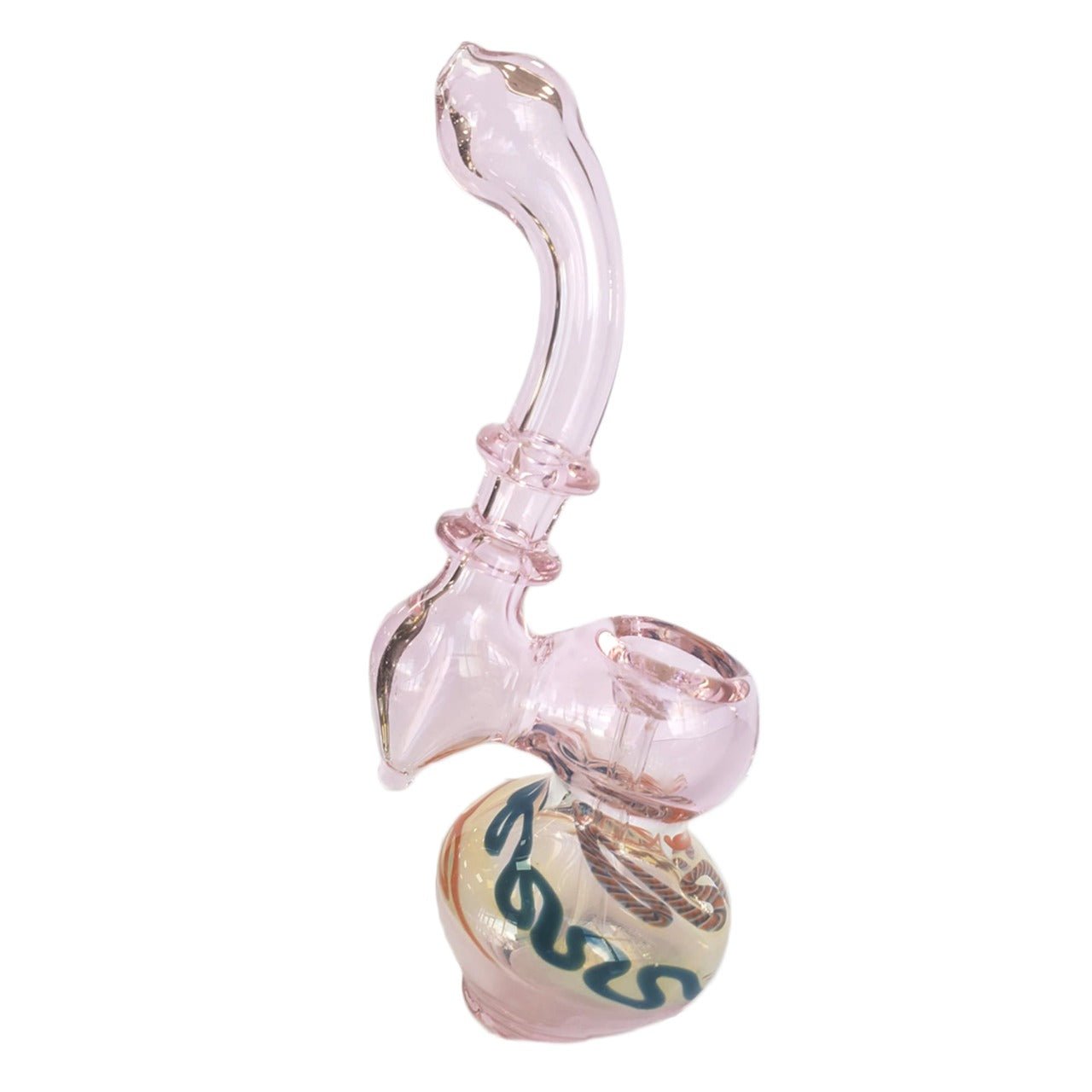 Mini Glass Bubbler Pipe 4Inch - Image 2