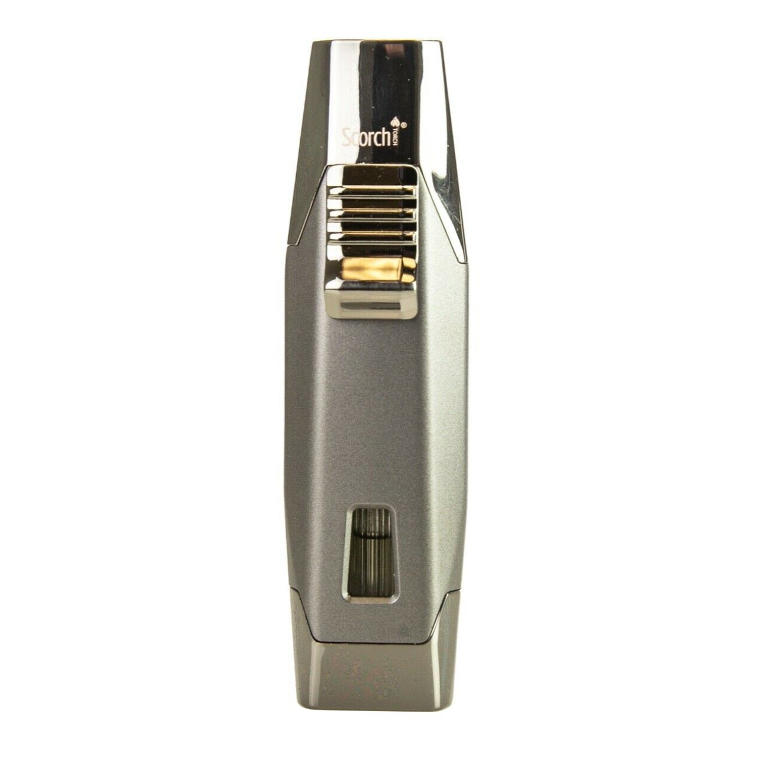 Scorch Torch Shifter Adjustable Dual Jet Flame Lighter GunMetal