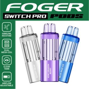 Foger Switch Pro Pods 30k Puffs Disposable Vape chillzoneusa ecig near me best smoke shop